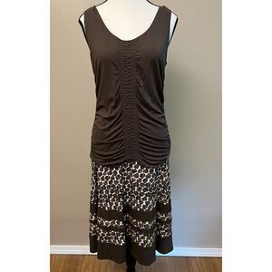 NIC+ZOE matching shirt and skirt set. Size M.